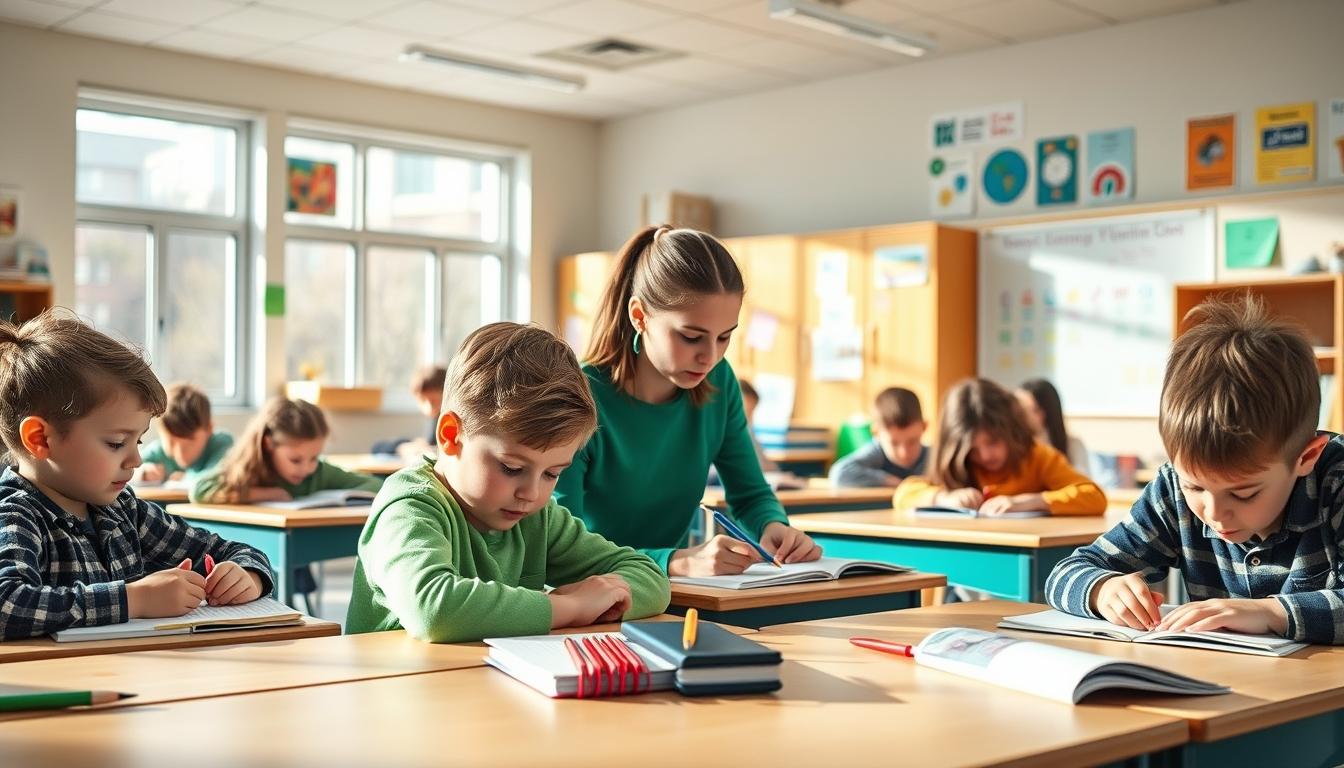 Modern university campus for students